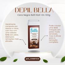 10 Refil Cera Depilatória Negra 100g - Depil Bella 10 Refil Cera Depilatória Negra 100g - Depil Bella