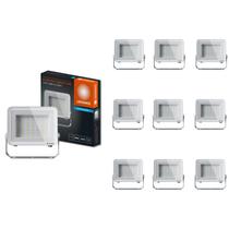 10 Refletor Led Compacto 50w 5000k Luz Fria Ledvance Bivolt