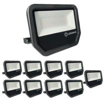 10 Refletores Floodlight Ledvance Preto 3000k 5500m 50w BIV IP65 Pfm