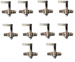 10 Registros Fogão Forno Semi Industrial Apis Tipo L GLP E GN