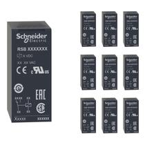 10 Relé Interface 8A Schneider 2C/O 220VCA RSB2A080M7
