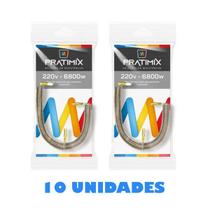 10 Resistência Chuveiro 4 Temperaturas 220V 6800W Lorenzetti