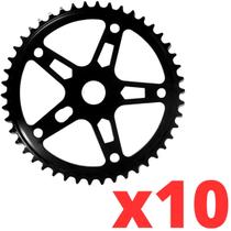 10 Roda Dent 46 D Preta 2,20mm 9858/10026