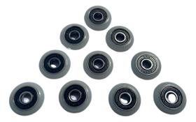 10 Roldanas Injetadas Para Envidraçamento Fechamento Sacada 10 Roldanas Injetadas Para Envidraçamento Fechamento Sacada