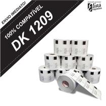 10 Rolos Dk 1209 - Etiqueta Compatível Dk 1209 10 Rolos Dk 1209 - Etiqueta Compatível Dk 1209