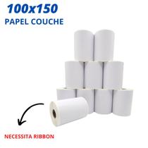 10 Rolos Etiqueta 10x15 100x150 Couche Serrilha E-commerce 10 Rolos Etiqueta 10x15 100x150 Couche Serrilha E-commerce