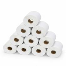 10 Rolos Etiqueta 10x5 100x50mm Couchê Branco 10 Rolos Etiqueta 10x5 100x50mm Couchê Branco