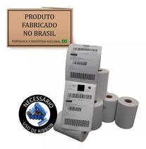 10 Rolos Etiqueta Couche Serrilha 10x15 100x150 Zebra Elgin 10 Rolos Etiqueta Couche Serrilha 10x15 100x150 Zebra Elgin