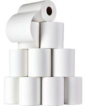 10 Rolos Etiquetas Térmica 10x15 Serrilha Zebra Elgin Argox Branco