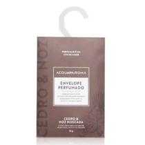 10 Saches Perfumados 36g - Cedro / Noz Moscada Acqua Aroma