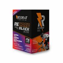 10 Sachês Recarb Energy Gel Black Pro Beta Reidrat Bcaa Pala