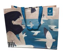 10 Sacola Grande Reutilizável Feira Mercado Camping Ecobag