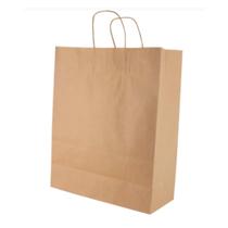 10 sacola kraft lisa plus bolsa delivery presente