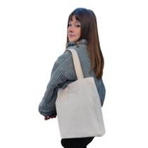 10 Sacolas Algodão Cru Ecológicas 38x40 Tecido Resistente 10 Sacolas Algodão Cru Ecológicas 38x40 Tecido Resistente