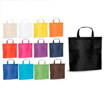 10 Sacolas Ecobag Reutilizáveis Com Alça Tecido PP 45x35cm