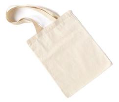 10 Sacolas Ecológicas 30X40Cm Tecido Algodão Cru, Lisa