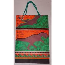 10 Sacolas Temáticas Lembrancinha Festa Dinossauro Sacolinhas