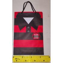 10 Sacolas Temáticas Lembrancinha Festa Flamengo Sacolinhas