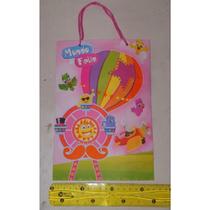 10 Sacolas Temáticas Lembrancinha Festa Mundo Bita Rosa Sacolinhas