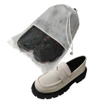 10 Sacos Organizado Com Visor Guardar Tênis Chinelos Sapatos Organiza tudo que precisar