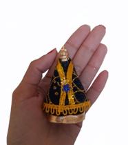 10 Santinha Nossa Senhora Aparecida Em Plástico 7 Cm