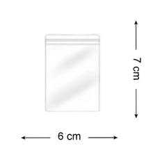 10 Saquinhos Zip Lock Transparente Pvc para Joias