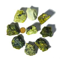 10 Serpentinita Verde Bruta Natural Média 35mm 250 a 500g 10 Serpentinita Verde Bruta Natural Média 35mm 250 a 500g