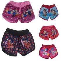10 shortinhos infantil para meninas