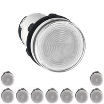 10 Sinaleiro Para Lâmpada BA9S Transparente 22mm Plástico Schneider XB7EV67P 10 Sinaleiro Para Lâmpada BA9S Transparente 22mm Plástico Schneider XB7EV67P