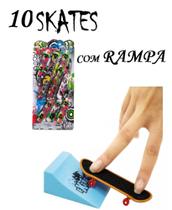 10 skates de dedo com rampa radical obstáculos - ART