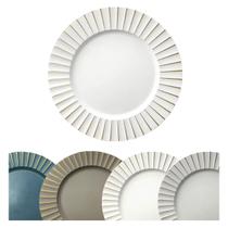 10 Sousplat Redondo Mesa Posta Plástico Alto Padrão Lisa Vr 10 Sousplat Redondo Mesa Posta Plástico Alto Padrão Lisa Vr