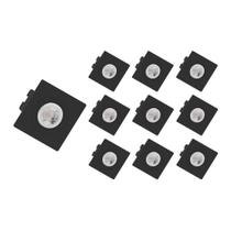 10 Spots de Embutir Plano Save Energy Mr11 Gu10 Bivolt Preto