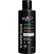10 Super Óleos Vult Cabelos Ondulados Cacheados e Crespos 90ml