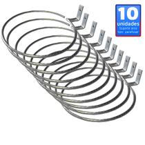 10 Suporte Anel 13cm Parafusar Fixar Parede, Muros, Sem Vaso 10 Suporte Anel 13cm Parafusar Fixar Parede, Muros, Sem Vaso