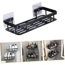 10 Suporte Organizador Prateleira Adesivo Sem Furar Parede