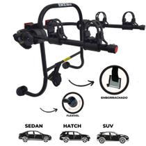 10 - Suporte para bike Transbike para 2 bicicletas Sedan Hatch MTB Speed 10 - Suporte para bike Transbike para 2 bicicletas Sedan Hatch MTB Speed