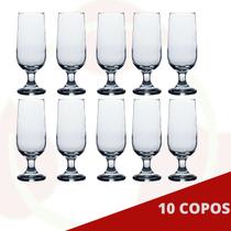 10 Taça de Chopp Vidro Cerveja Drink Coqueteis 300ML