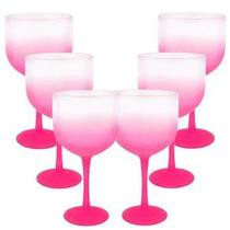10 Taça de Gin Degradê Rosa Melhor - Roder