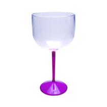 10 Taças De Gin Acrílico Base Cristal Colorida 550 ML - M&Ca. Plásticos