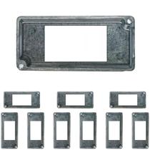 10 Tampa Condulete 3 Interruptor Tecla 1 Polegada Sieg 10 Tampa Condulete 3 Interruptor Tecla 1 Polegada Sieg