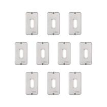 10 Tampa Condulete Alumínio 1/2-3/4 1 Interruptor Tramontina