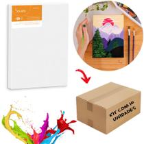 10 Telas Para Pintura 10x15cm Para Tinta A Óleo Ou Acrílica