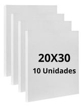 10 Telas Para Pintura 20x30 Para Tinta Acrílica Ou A Óleo