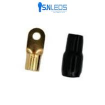 10 terminais olhal 10 awg 8mm preto ou vermelho pré isolado tech one 10 terminais olhal 10 awg 8mm preto ou vermelho pré isolado tech one