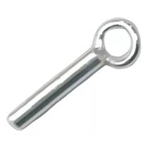 10 Terminal Corrente Pulseira Nylon Prensa Montagem Prata925