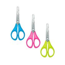 10 Tesouras Escolar 13cm Jacaré Ergônomica Sem Ponta Maped