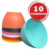 10 Tigela Plástica Sortida Cumbuca Bowl Buffet 400ml Atacado 10 Tigela Plástica Sortida Cumbuca Bowl Buffet 400ml Atacado