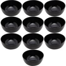 10 Tigelas Vidro Opalino 300ml Diwali Black 12x5cm Cumbuca Shimeji Saladas 10 Tigelas Vidro Opalino 300ml Diwali Black 12x5cm Cumbuca Shimeji Saladas