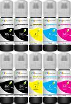 10 tintas compativel para Impressoras Epson 544 L3250 L3210 L3150 L3110 Marca Ecologycpaint