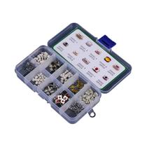 10 Tipos De Interruptores De Botão De Controle Remoto Para Carro Duráveis, Conjunto De 250 Peças Com